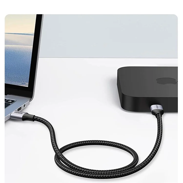 UGREEN For Hard Disk Driver TV USB Hub Camera USB 3.0 Male to Male Braided Data Cable, 2m