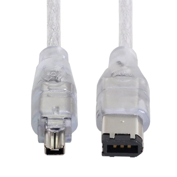 CA-047 1.2m 1394 6-Pin to Firewire 400 IEEE 1394 4-Pin Male iLink Adapter Cable Converter Cord for Camera Camcorder