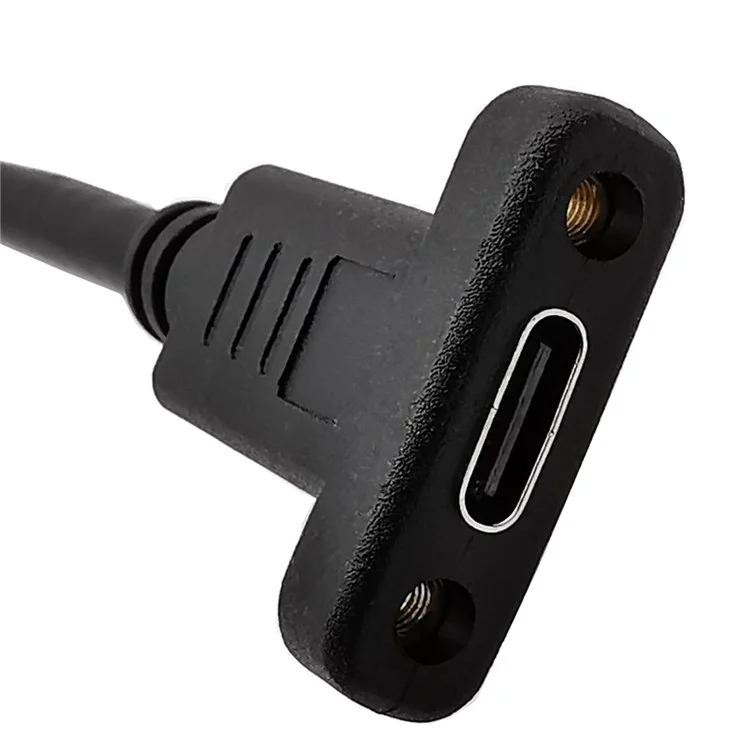 UC-049-UP USB3.1 Type-C Adapter-Kabel 0,3 m 90 Grad gewinkeltes USB-C Männlich zu Weiblich Verlängerungskabel 10Gbps Hochgeschwindigkeits-Konverter mit Unterstützung für skalierbare Stromaufladung
