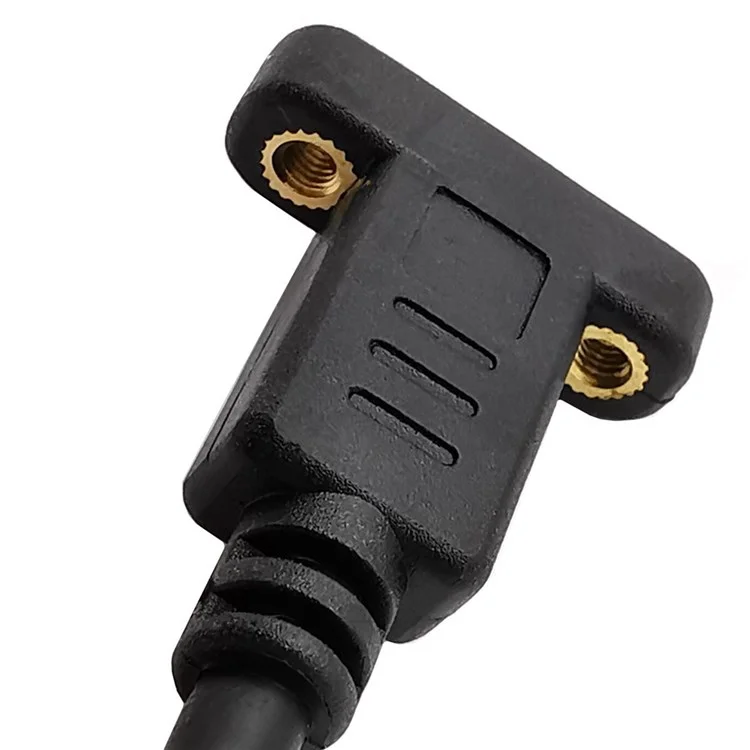 UC-049-UP USB3.1 Type-C Adapter-Kabel 0,3 m 90 Grad gewinkeltes USB-C Männlich zu Weiblich Verlängerungskabel 10Gbps Hochgeschwindigkeits-Konverter mit Unterstützung für skalierbare Stromaufladung