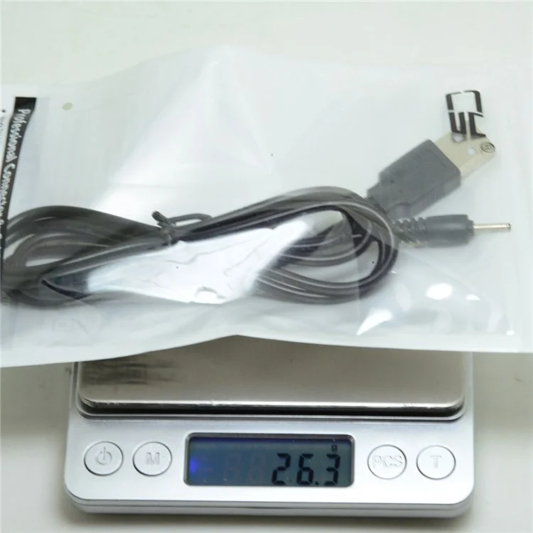 U2-067-2007MM-1PC USB to DC Power Cord USB 2.0 Male Type-A to 5V DC 2.0x0.7mm DC Power Round Plug Cable 150cm 24AWG