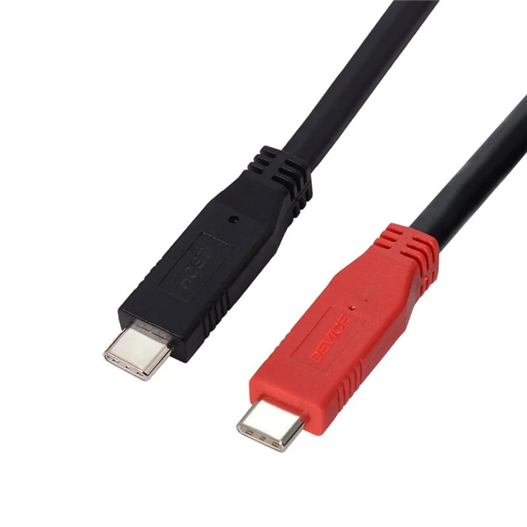 UC-044-BK 8m Type-C Cable USB-C Male to USB-C Male Cable Adapter 5Gbps Gen1 Chipset Repeater Data Cable Single-Way Transfer Converter for Industrial Camera, Laptop PC, Disk