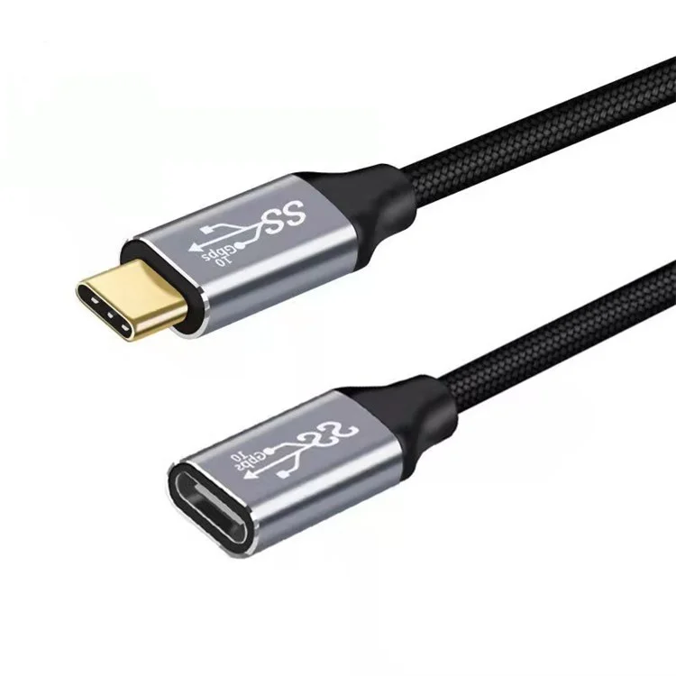 1.5m Type-C 3.1 Gen2 Male to Female Extension Cable 4K/60HZ 10Gbps Data Cord for MacBook Pro