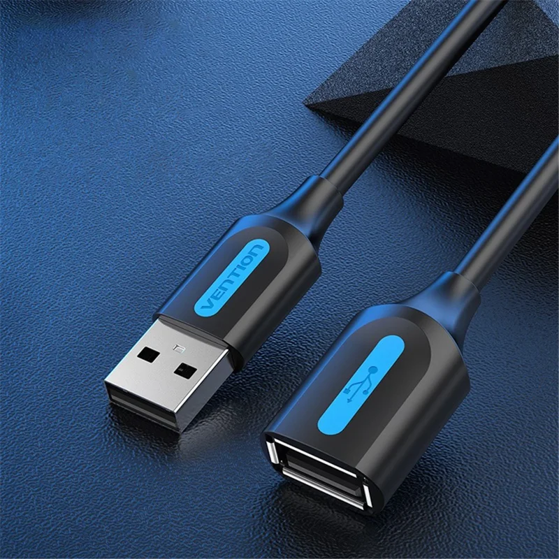 VENTION CBIBJ CBI Series 5m USB Cable A Male to A Female USB Extension Cord with Nickel-plated Connector