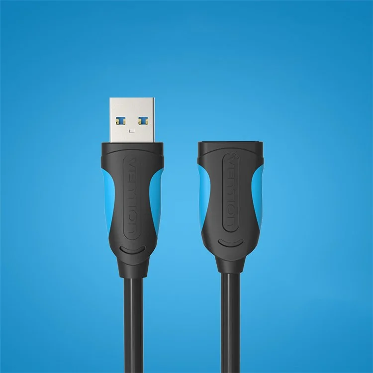 VENTION VAS-A13-B200 2m Flat Cable USB 3.0 Male to Female High Speed Data Cable 5Gbps Extension Cord