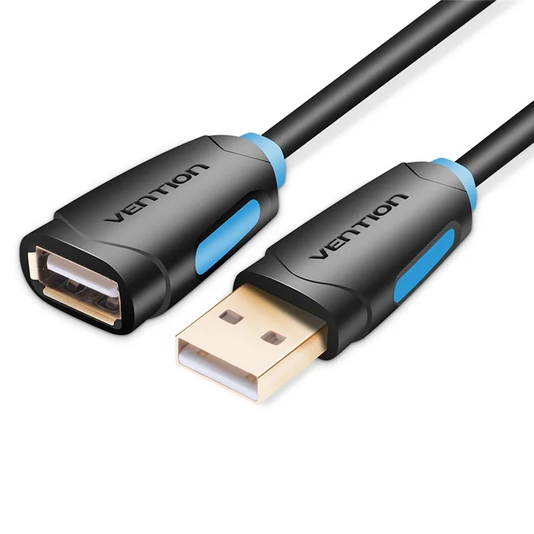 VENTION CBCBH 2m 480Mbps Data Cable for Xbox One PC Smart TV USB 2.0 Extension Cable, Black