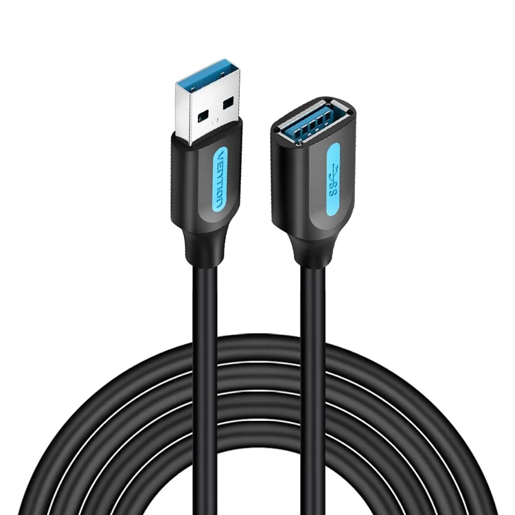 Vention CBHBD 3m USB-A 3.0 Cable de Extensión Masculina a Hembra 5 Gbps Transferencia de Datos de Alta Velocidad Cable de PVC