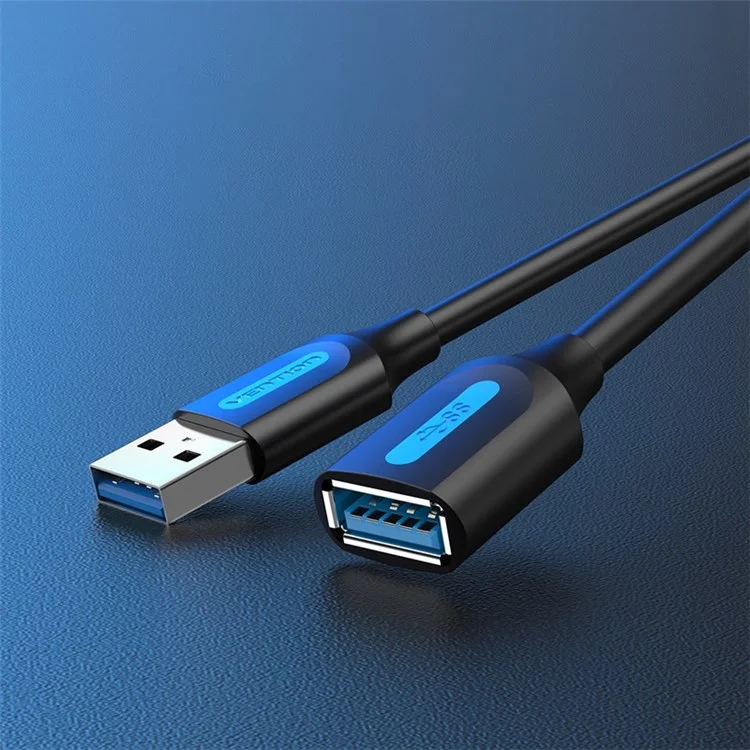 Vention CBHBD 3m USB-A 3.0 Cable de Extensión Masculina a Hembra 5 Gbps Transferencia de Datos de Alta Velocidad Cable de PVC