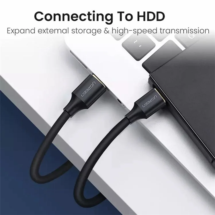 UGREEN 10386 3m USB-A to 5Pin Mini-USB Fast Data Transmission Cord Charging Cable for Car DVR / Digital Camera / Hard Drive