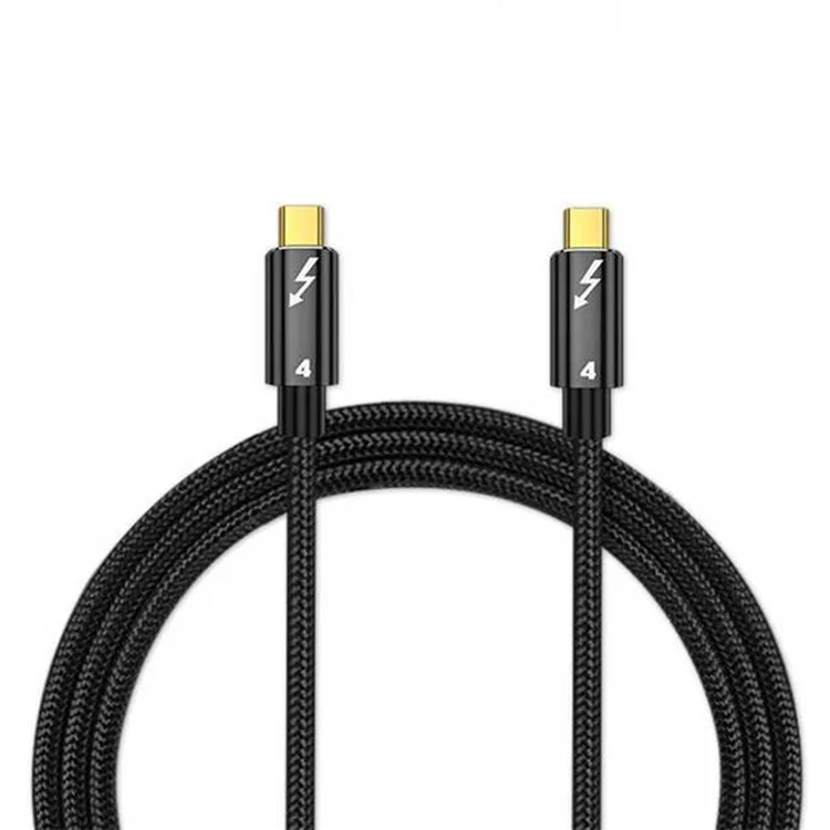 1m Thunderbolt 4 USB 4 Type-C Cable 40Gbps 8K@60Hz PD 100W Fast Charging Data Cord for MacBook Pro