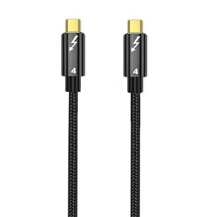 0,5 m Für Telefon / Tablette / Laptop Thunderbolt 4 USB 4 Typ-c-kabel 40gbit / s 8K@60Hz PD 100W Schnelles Ladedatenkabel