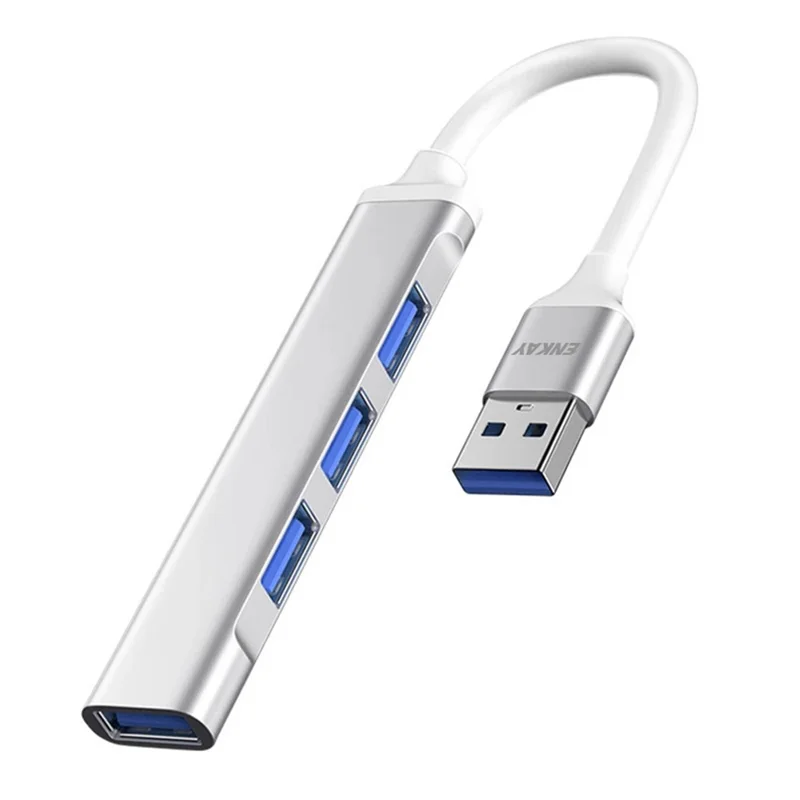 ENKAY HAT PRINCE ENK-AT114 Multi-Port Hub Adapter 4 in 1 USB3.0 Extender USB Docking Station with USB3.0 + 3 USB2.0