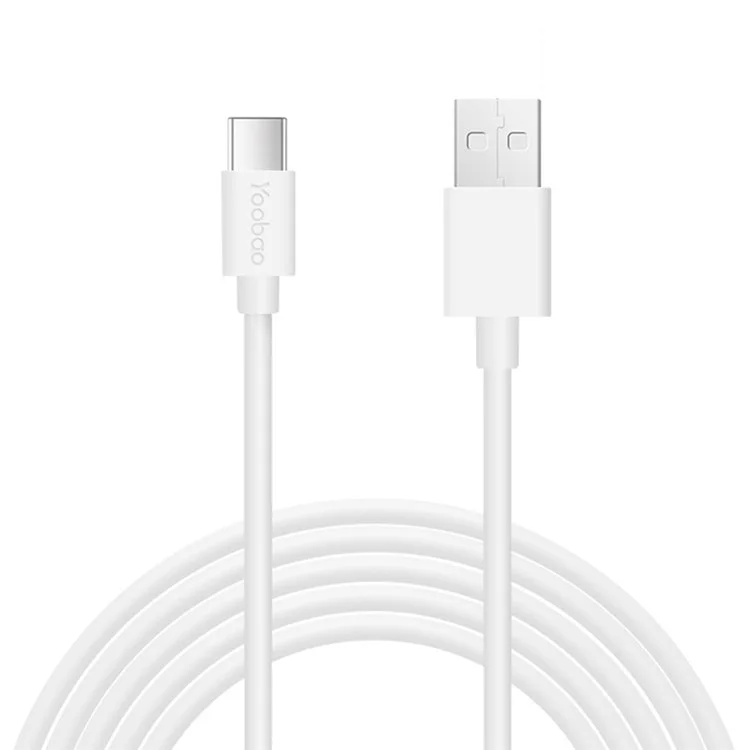 YOOBAO YB-401C per iPhone Serie 15 1,2 m 5A Alta corrente Cavo di ricarica rapida Dati USB-A a Type-C Filo rotondo TPE
