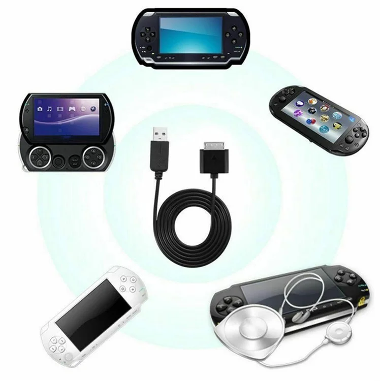 Câble de chargement et de synchronisation de données USB Accessoires de jeu pour Sony PS Vita 1000 PSV1000