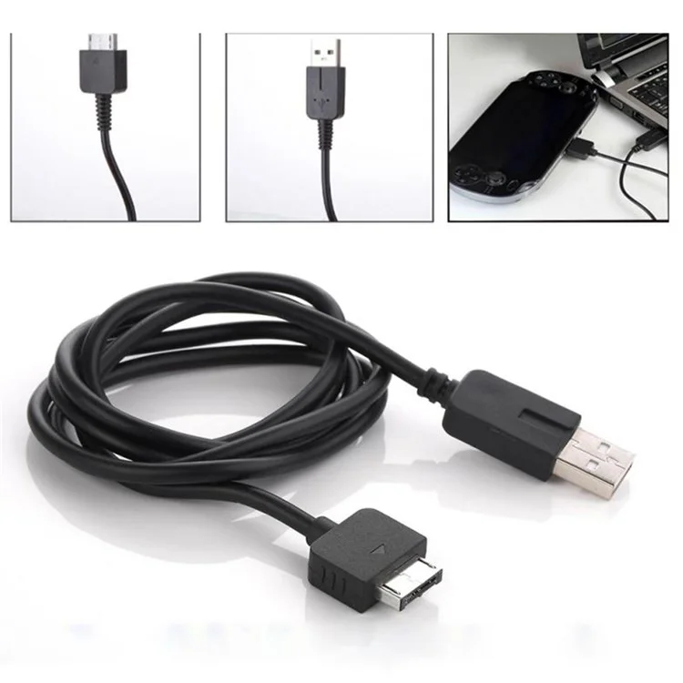 Câble de chargement et de synchronisation de données USB Accessoires de jeu pour Sony PS Vita 1000 PSV1000