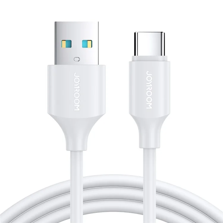 JOYROOM S-UC027A92 2m Premium Series for iPhone 15 Series USB-A to Type-C 3A Fast Charging Cable Support Data Transfer - White