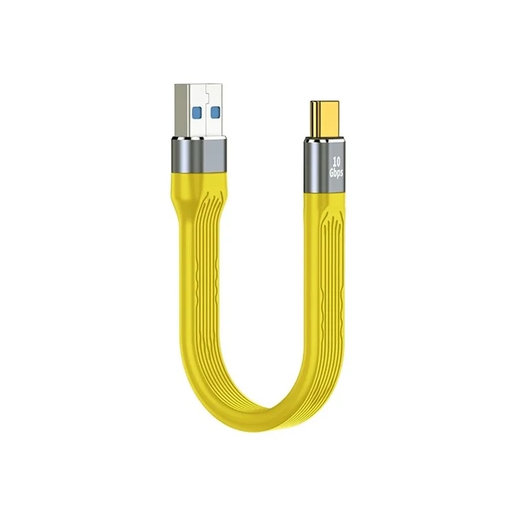 Câble de données souple FPC de charge rapide PD 100 W de type USB vers Type-C, longueur du câble : 13,8 cm