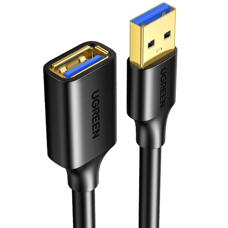 Ugreen 30127 3m USB 3.0 Cable de Transferencia de Datos de Alta Velocidad Masculino a Mujer Para la Transferencia de Datos de Alta Velocidad Para la Portátil PC TV SSD