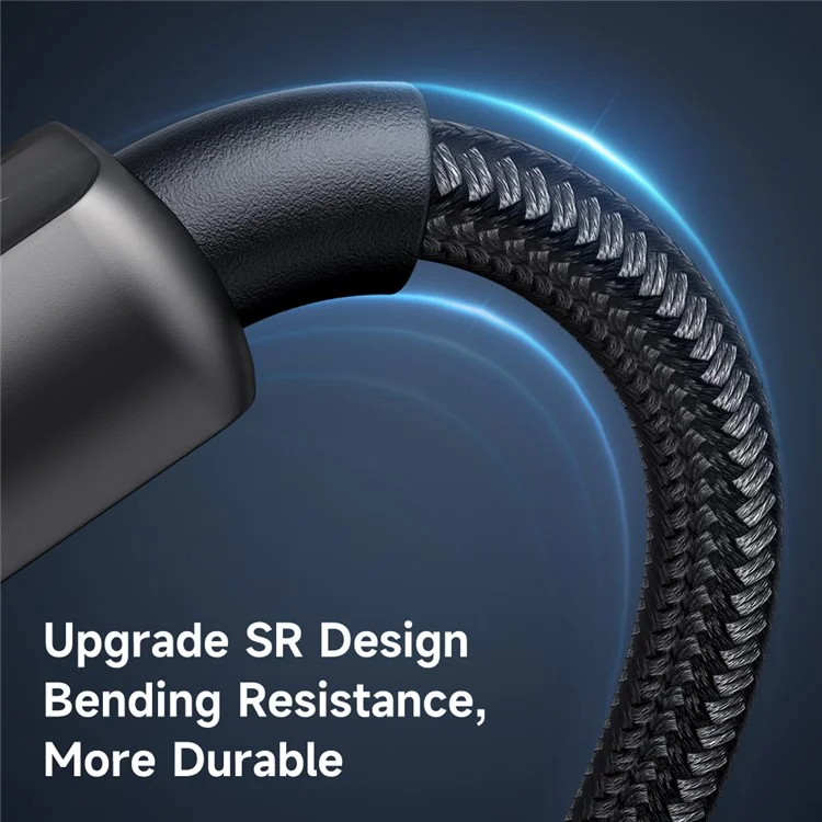MCDODO CA-361 5A 100W Type-C to Type-C Charging Cable, 1.2m Auto Power Off Transparent Data Cable with Digital Display