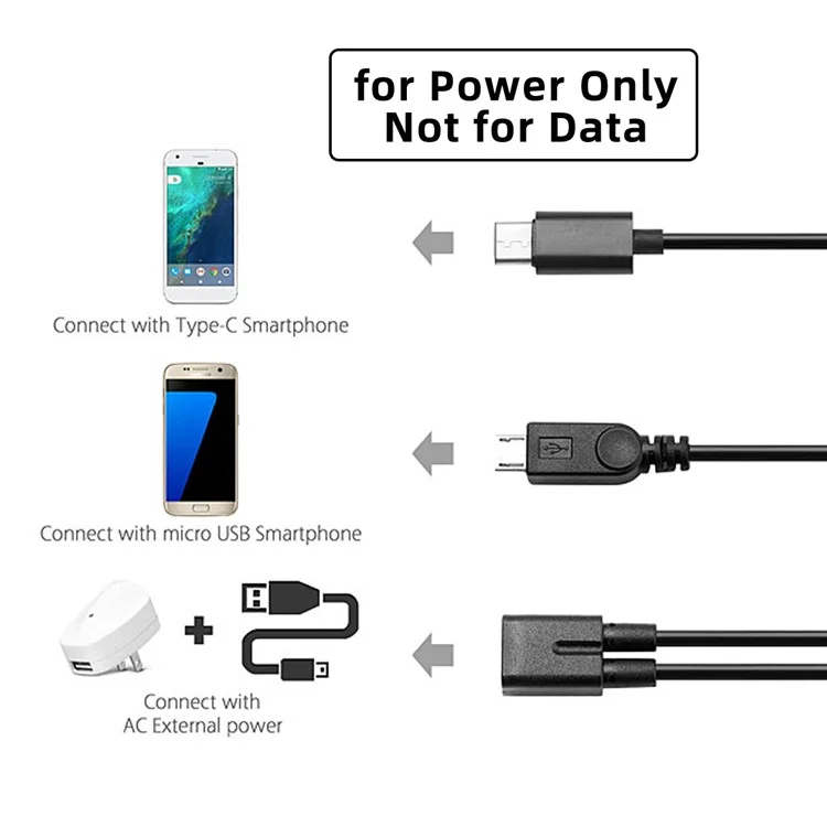 U2-069-TC001 Тип-C USB-C Женский к USB-C Тип C USB 3.1 + Micro USB Мужской Кабель-разветвитель Удлинитель Зарядный Шнур