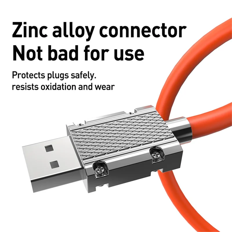 1m Type-C Magnetic 480Mbps Data Cable Support 100W Fast Charging (NO CE Certificated) - Blue