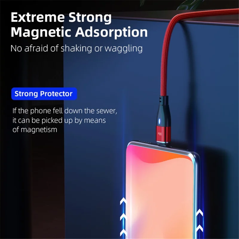 ENKAY HAT PRINCE 6-in-1 1m Magnetic Charging Cable PD 60W Type-C / USB-A to IP / Type-C / Micro USB Data Cord - Purple