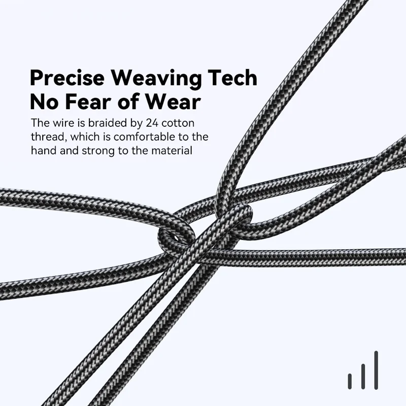 ESSAGER Starlink 1m 65W 4-in-1 Date Cable USB-A / Type-C to Type-C / 6 Pin Phone Charging Cord - Blue