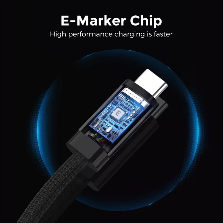 Câble USB-C AHASTYLE XC03 1m 240W Charge Rapide Cordon 40Gbps Haute Vitesse Données Câble Prise en Charge 8K 60Hz
