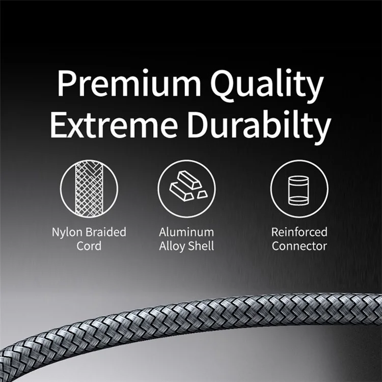 Кабель с изогнутым разъёмом Type-C – Type-C длиной 2м для быстрой зарядки PD 60W и передачи данных – серый