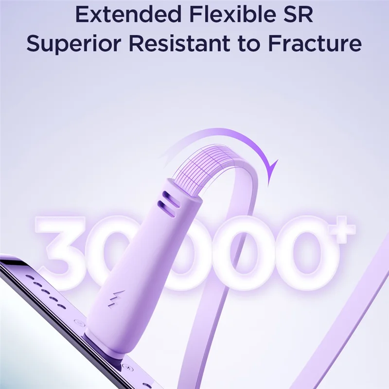 JOYROOM S-A40 3-in-1 Mini Retractable Charging Cable 1m 3.5A Charging Data Cable - Weiß