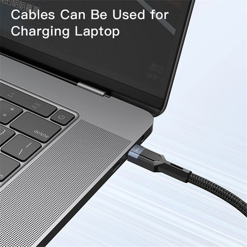 YESIDO CA108 PD 60W UBS-C Fast Charging Cable Type-C to Type-C Charging Data Cord