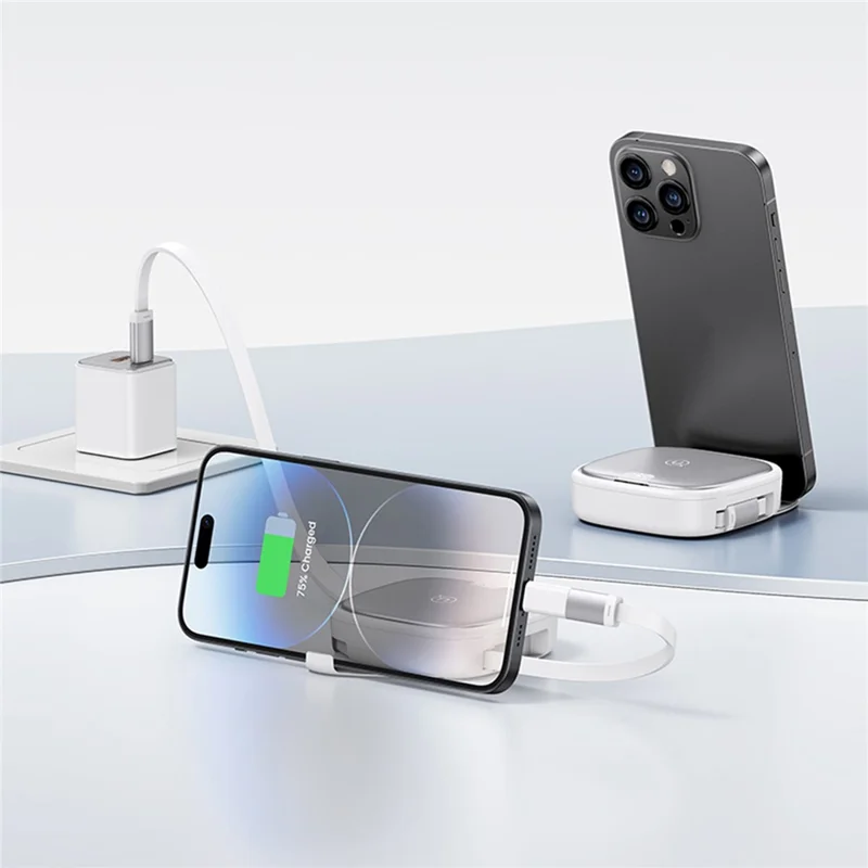 USAMS US-SJ650 U87 1m 60W USB / Type-C to Type-C / Micro / IP Fast Charging Cable with Storage Set Box - Purple