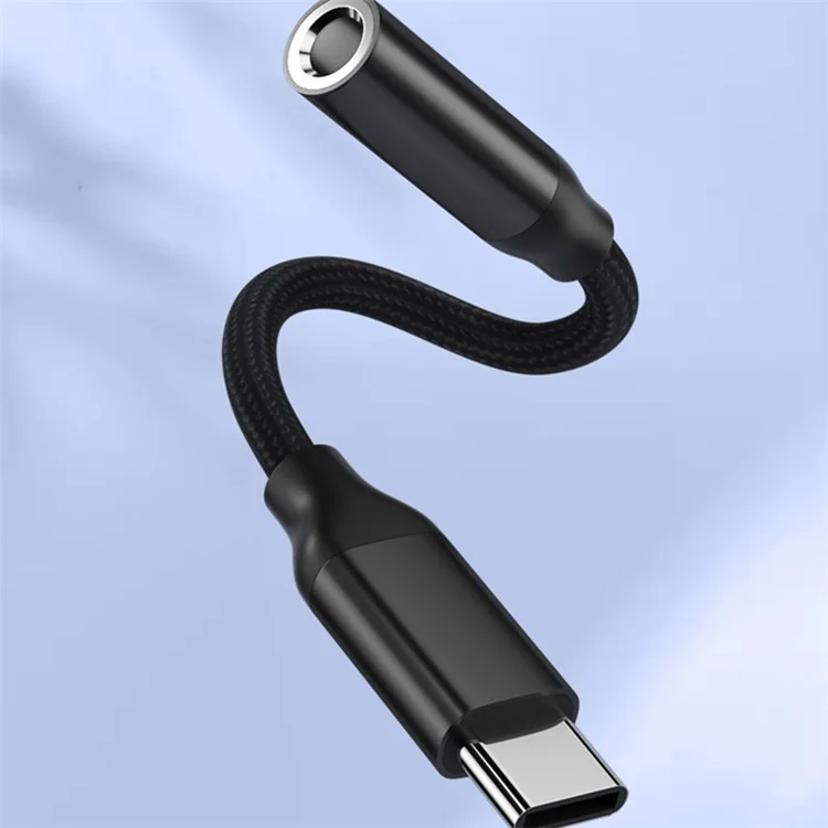 TIANSTON For iPhone 15 Type-C Male to 3.5mm Female Headphone Adapter Audio Cable