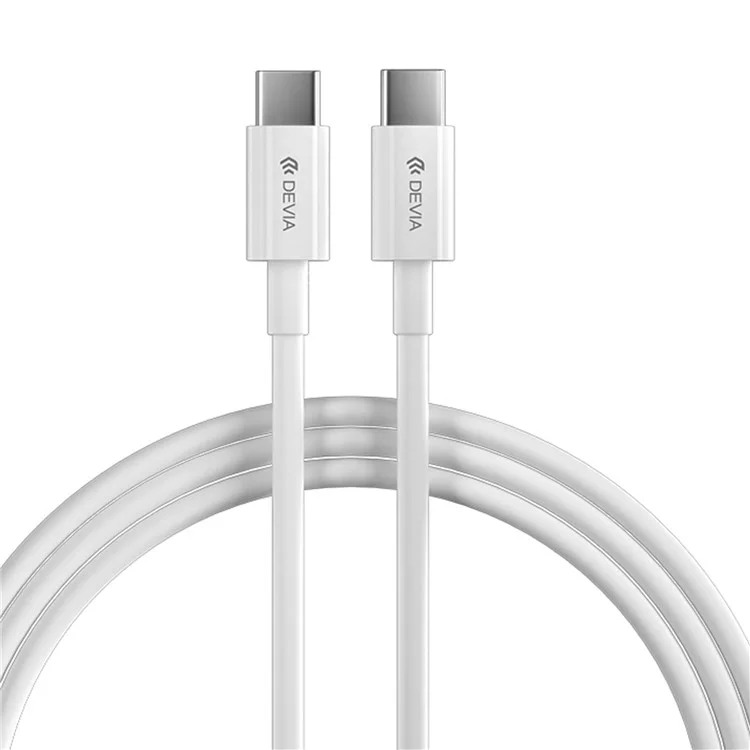 DEVIA Smart Series 2m Type-C to Type-C PD 60W Fast Charging Data Cable 480Mbps