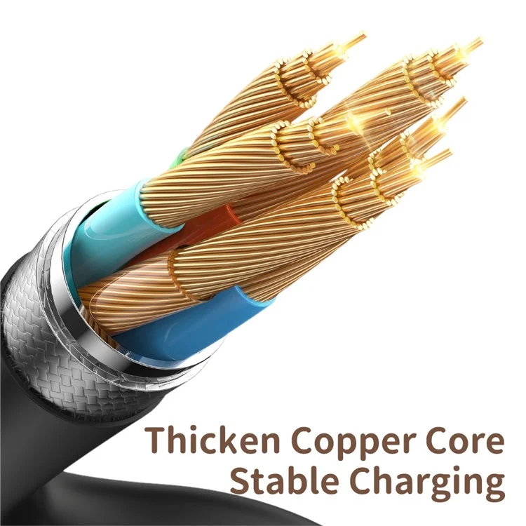 MCDODO Alpha Series CA-477 1.2m Type-C to Type-C Fast Charging Cable Silicone 65W Phone Charger Cord - Black