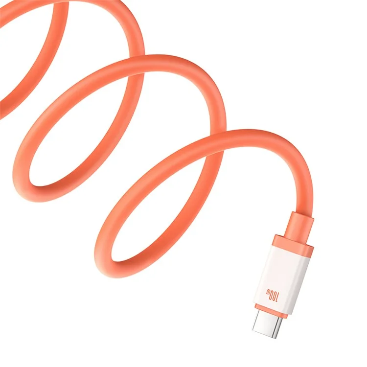 BASEUS CB000075 Données de Charge Rapide Câble Type-C de Type c 100W Câble de Téléphone Portable, 1m