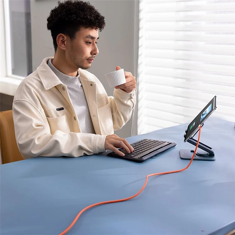 BASEUS CB000075 Données de Charge Rapide Câble Type-C de Type c 100W Câble de Téléphone Portable, 1m