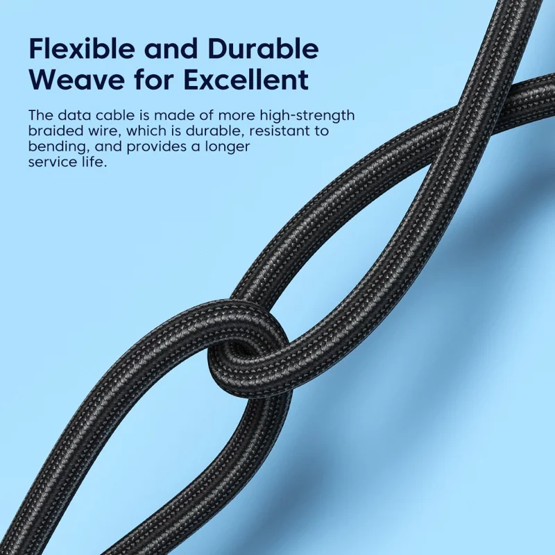 TOOCKI TQ-X25A2 100W USB-A to Type-C Right Angle Charging Data Cable, 2m - Grey