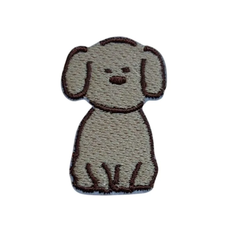 Écussons brodés Chien Cartoon Mignon - Patchs Autocollants Créatifs pour Décoration DIY - N°1