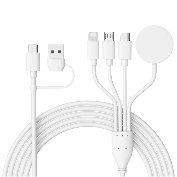 Cavo di ricarica wireless 1,8 m USB / Type-C a Type-C / 8 pin / Micro / per Apple Watch, smartwatch e telefono