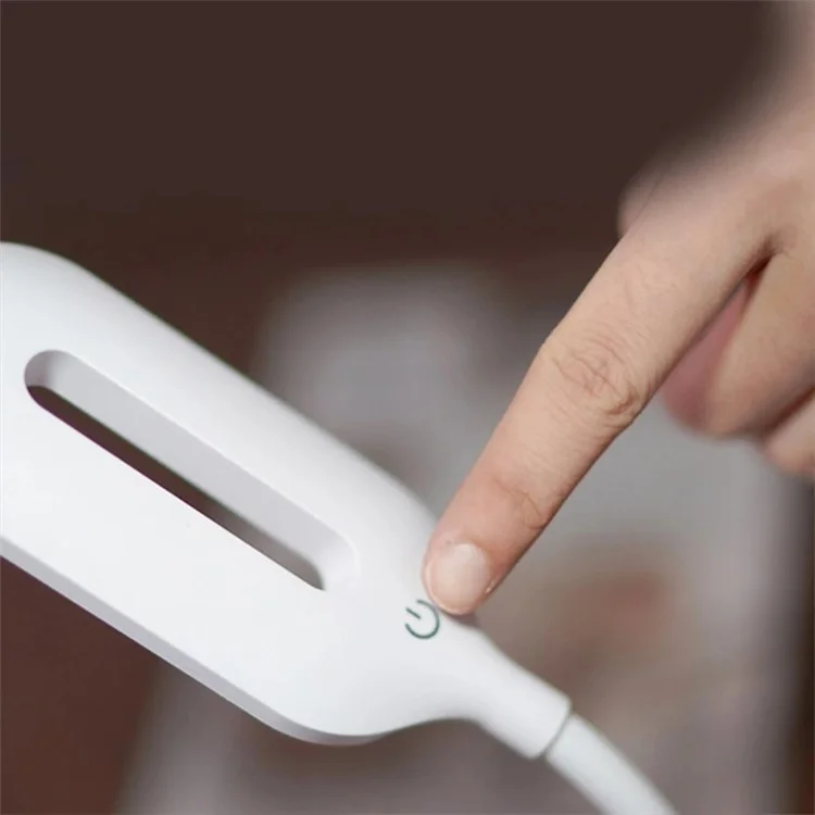 Carregador Sem Fio Suporte para Telefone 3 em 1 15W com Lâmpada de Mesa LED Gooseneck - Preto