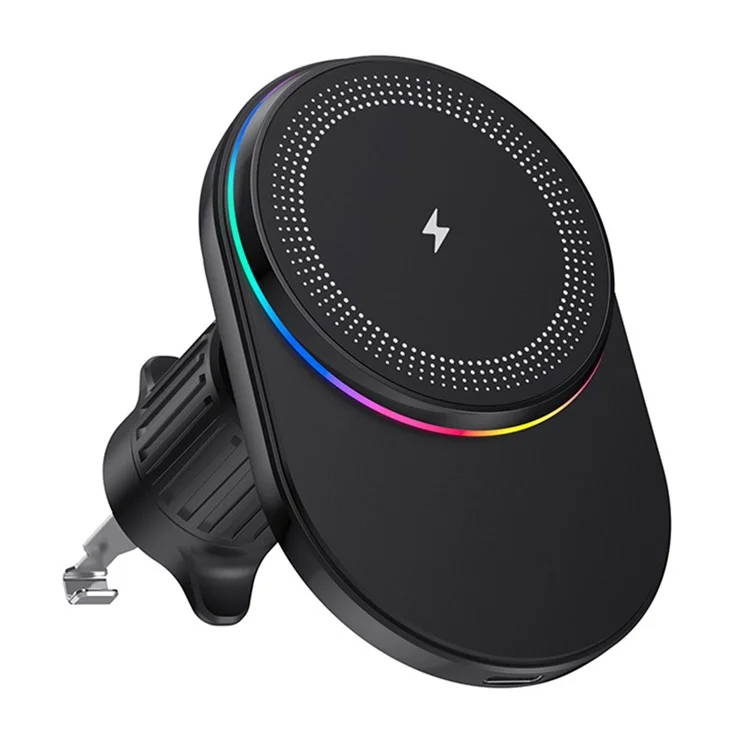 Compatible with MagSafe Magnetic Wireless Charger Car Air Outlet Mount Cell Phone Bracket Holder - M56