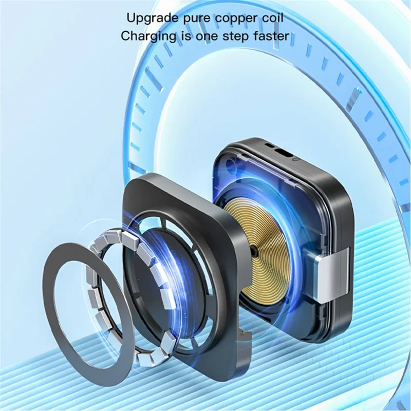 N3 3-in-1 Faltbarer Desktop-Ladestativ für Uhr, Kopfhörer und Handy mit magnetischem Wireless-Ladegerät