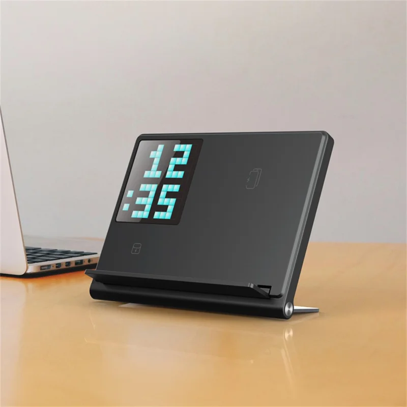 F20 15W 5-in-1 Multifunctional Wireless Charger Folding Charging Stand for Cell Phone, Watch, Earbuds