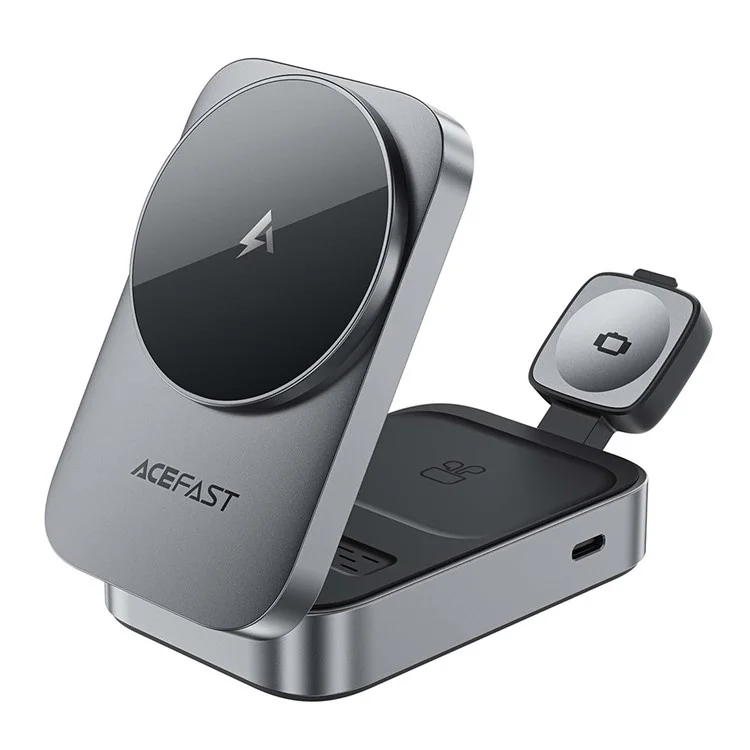 Caricatore wireless da scrivania 3 in 1 ACEFAST E22 con supporto pieghevole