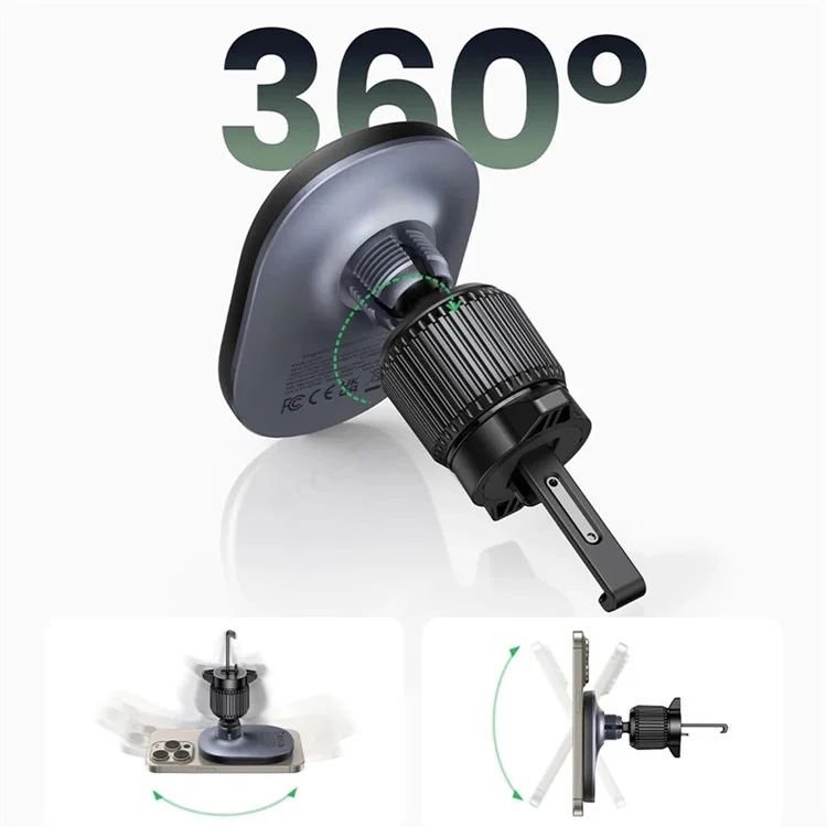 UGREEN 25925 15W Car Magnetic Wireless Charger Phone Charging Stand
