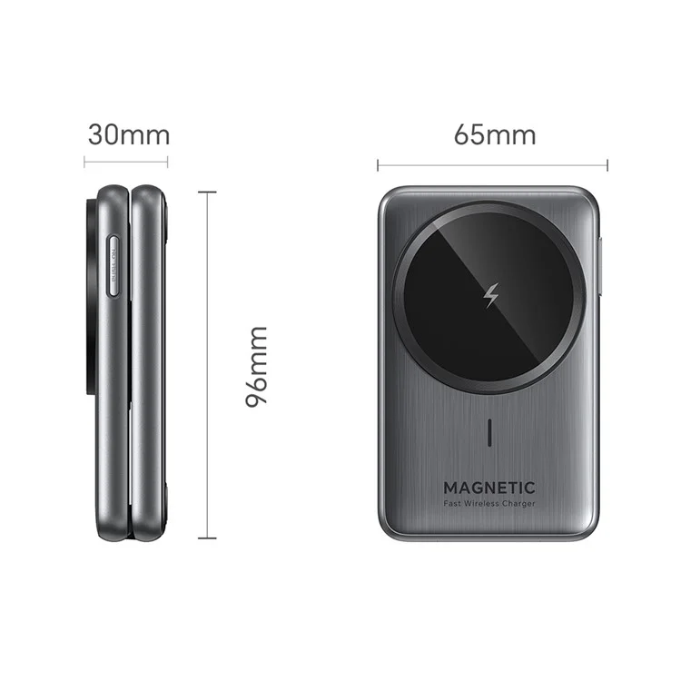 Bulk Purchasing W93 Aluminum Alloy Magnetic Wireless Charger Foldable 3 in 1 Phone Watch Earphone Charging Stand
