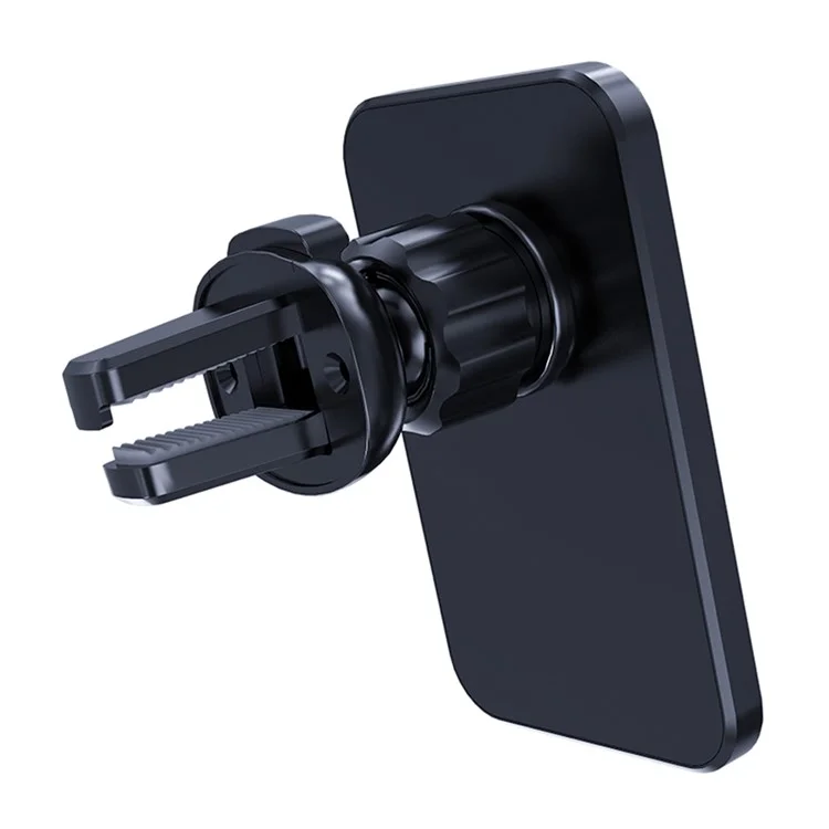 C16 Compatible with MagSafe Car Air Vent Mount Wireless Charger 360 Degree Rotatable 15W Fast Charger - Black