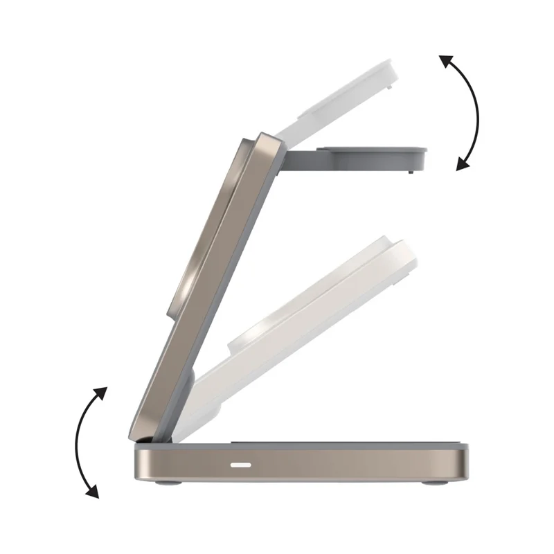 MOMAX Q. Port Foldable Magnetic 3 in 1 Wireless Charger for Iphone / Apple Watch / Airpods Qi2+MFW Certified Charging Stand