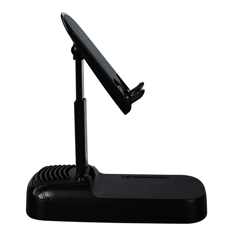 F20 Portable Phone Stand Bluetooth-Compatible Speaker Built-In 2400mAh Rechargeable Battery - Black